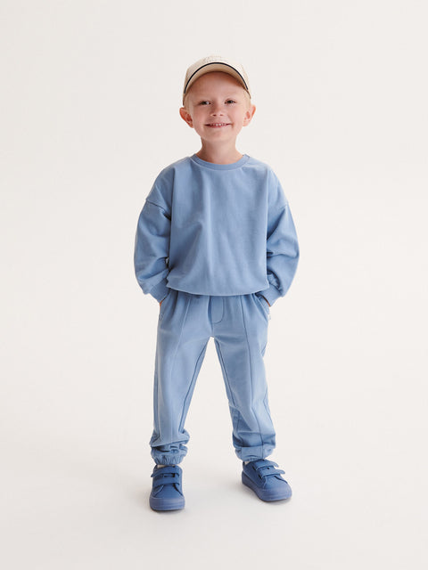 Reserved Baby Boy's Light Blue Cotton Sweatshirt | Reserved In Lebanon