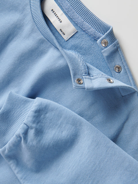 Reserved Baby Boy's Light Blue Cotton Sweatshirt | Reserved In Lebanon