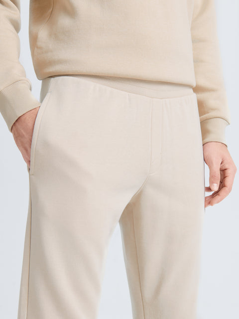 Sinsay Men's Beige Ruched Leg Hem Sweatpant|Sinsay In Lebanon