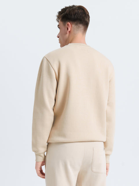 Sinsay Men's Beige Ruched Leg Hem Sweatpant|Sinsay In Lebanon