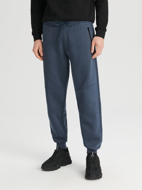 Sinsay Men's Dusty Blue Two Zip Up Pockets Sweatpant|Sinsay In Lebanon