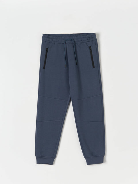 Sinsay Men's Dusty Blue Two Zip Up Pockets Sweatpant|Sinsay In Lebanon