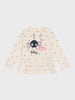 Sinsay baby girl off white/black printed 2 piece set AYA