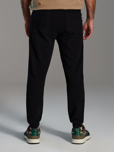 Sinsay Men's Black Tie Waist belt Sweatpants   | Sinsay in Lebanon