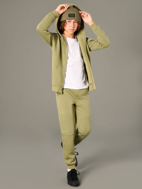 Sinsay Boy's Olive Green Adjustable Waist Sweatpants | Sinsay In Lebanon