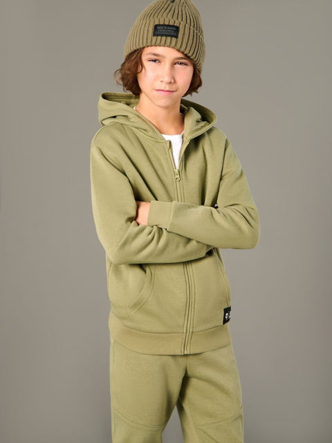Sinsay Boy's Olive Green Adjustable Waist Sweatpants | Sinsay In Lebanon