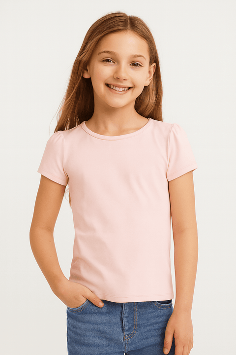 Epic Threads Girl's Pink Simple T-Shirt |Epic Threads In Lebanon