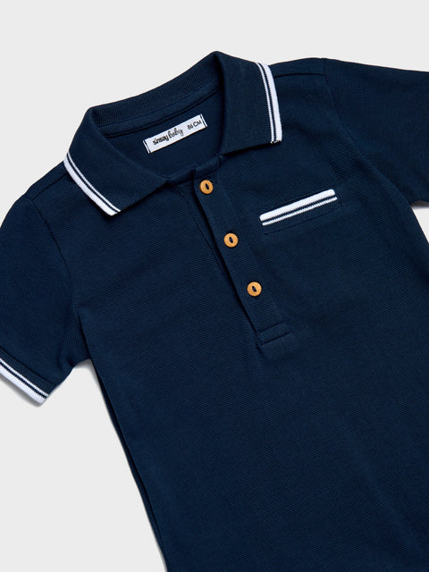 Sinsay Baby Boy's Navy Cotton   Overall    |Sinsay  in Lebanon