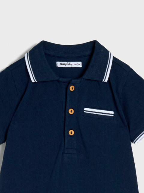 Sinsay Baby Boy's Navy Cotton   Overall    |Sinsay  in Lebanon