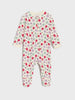 Sinsay baby girl pink & cream print overall AYA