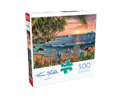 Buffalo Games Kim Norlien Summertime 500 Piece Jigsaw Puzzle |Buffalo Games In Lebanon