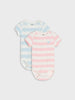 Sinsay girls multicolor 2 pack overall AYA