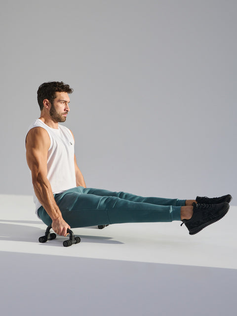 Sinsay Men's Green Knitted Sweatpants| Sinsay in Lebanon