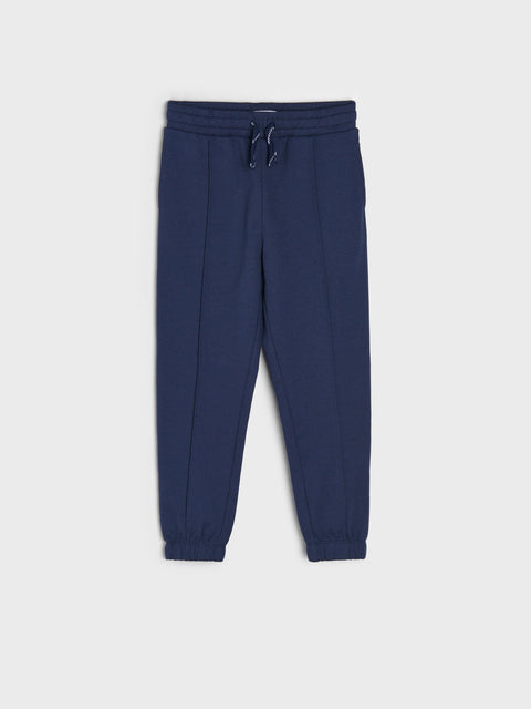 Sinsay Baby Boy's Navy Cotton Tie Waist Sweatpant|Sinsay In Lebanon