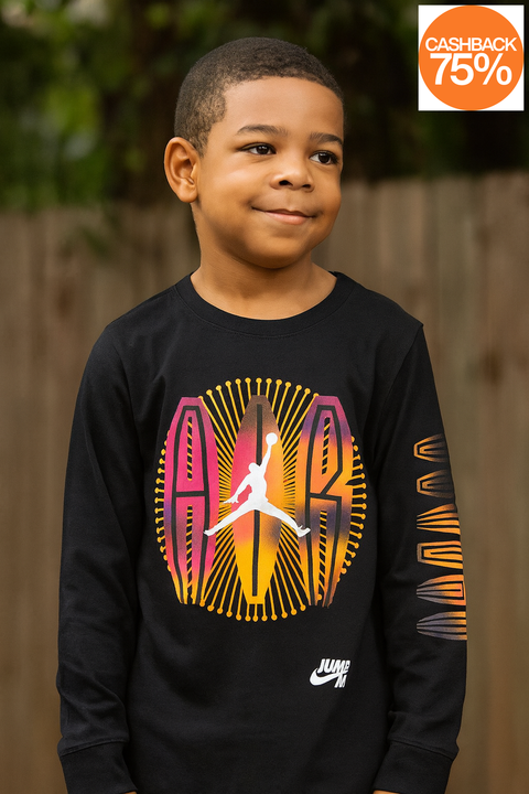 Jordan Boy's Black Sweatshirt ABFK1649