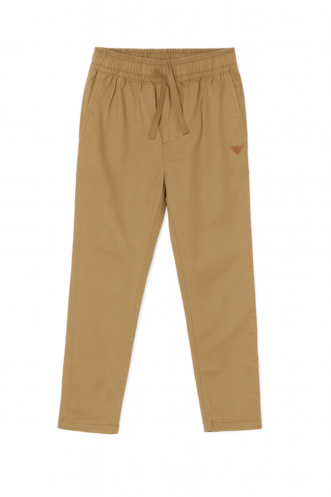 POMPdeLUX Girl's Brown Straight Trousers  |POMPdeLUX in Lebanon