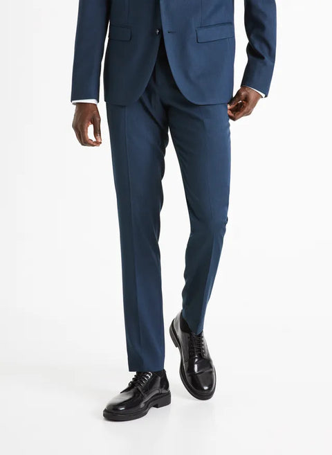 Celio Men’s Navy Doarmure Dress Pants|Celio In Lebanon