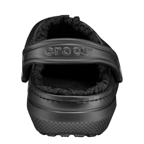 Crocs Women's Black Classic Lined Clog Slippers | Crocs In Lebanon