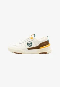 Sergio Tacchini Men's White and Brown BB Court LO Sneakers | Sergio Tacchini In Lebanon