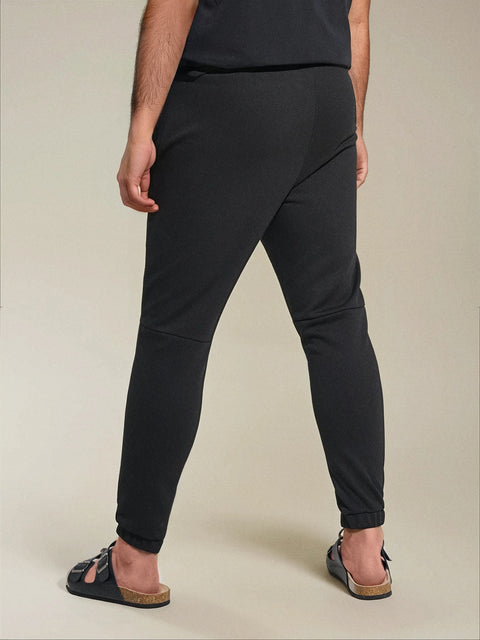 Sinsay Men's Black Cotton-Blend Jogger Pant | Sinsay In Lebanon