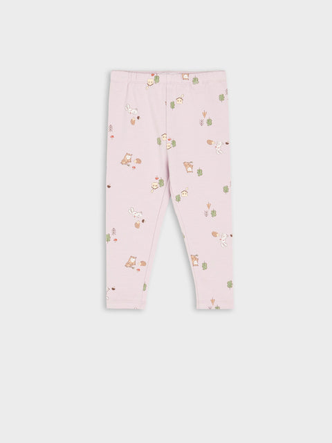 Sinsay Fox & Bunny Baby Girl's Multicolor Pack Of 2 Cotton Legging | Sinsay In Lebanon