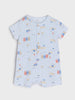 Sinsay Baby Boy's Blue Nautical Muslin Romper | Sinsay in Lebanon
