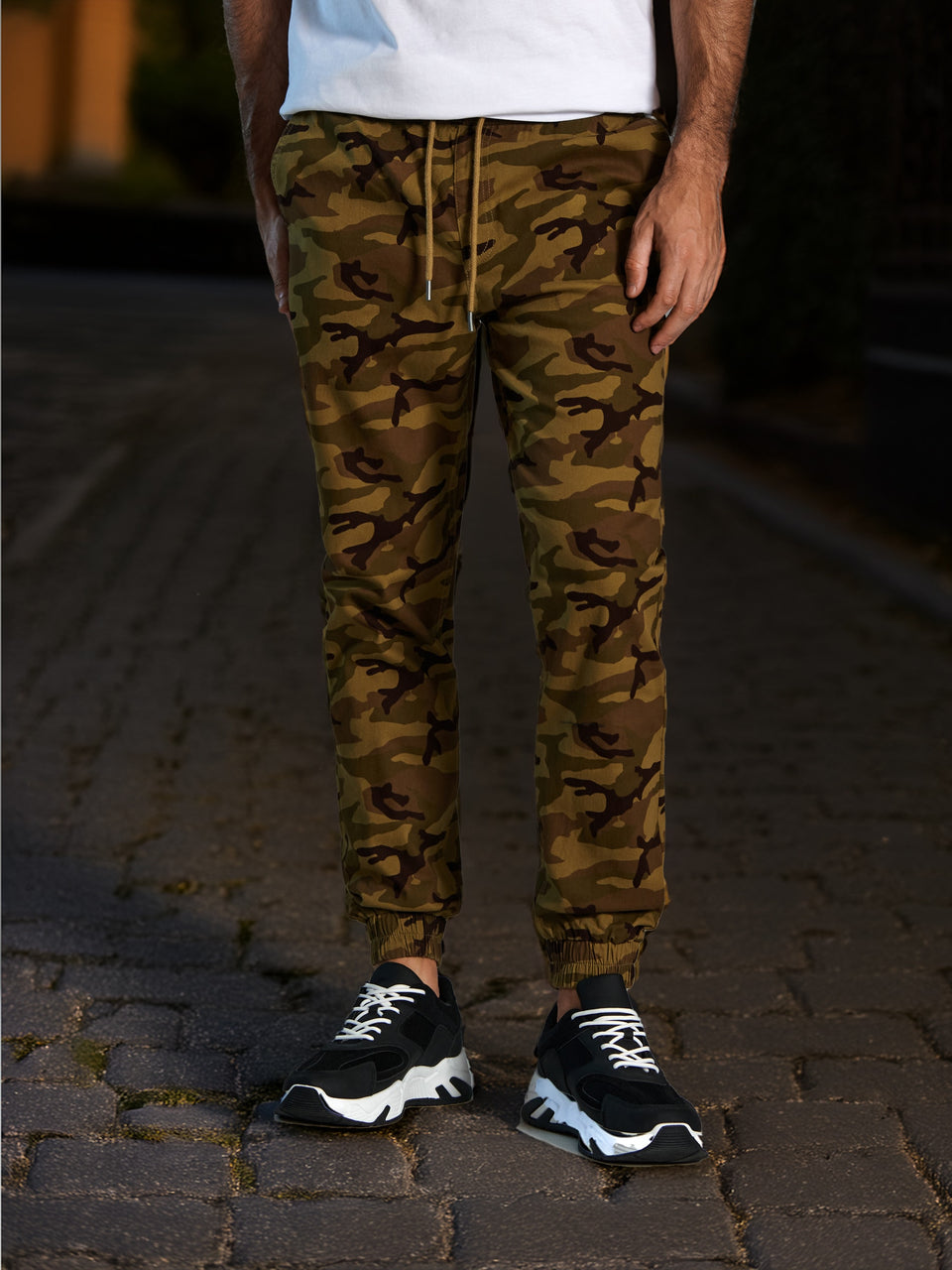 Sinsay Men's Multicolor Green Ribbed Edges Pants| Sinsay in Lebanon