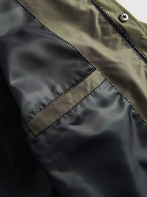 Reserved Boy's Olive Green Oversized Jacket | Reserved In Lebanon