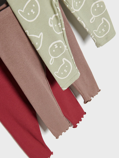 Sinsay Baby Girl's  Multicolor 3 Packs  Leggings| Sinsay In Lebanon