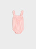 Sinsay Baby Girl's Pastel Pink Round Neck Bodysuit | Sinsay In Lebanon