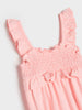 Sinsay Baby Girl's Pastel Pink Round Neck Bodysuit | Sinsay In Lebanon