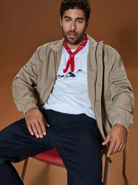 Sinsay Men's Black Regular-Fit Straight-Cut Pant | Sinsay In Lebanon