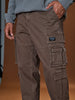 Sinsay Men's Brown Long Leg Cargo Pants | Sinsay In Lebanon