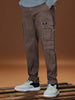 Sinsay Men's Brown Long Leg Cargo Pants | Sinsay In Lebanon