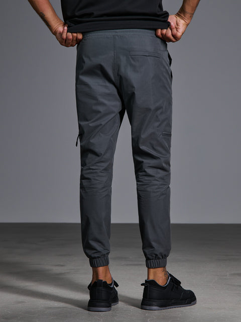 Sinsay Men's Dark Grey Long Legs Jogger Pant With Cuffs | Sinsay In Lebanon