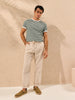 Sinsay Men's Beige Straight-Fit Pant | Sinsay In Lebanon