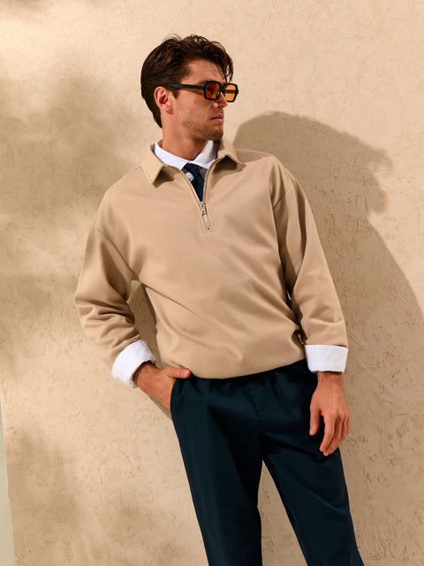 Sinsay Men's Navy Straight Fit Trousers |Sinsay In Lebanon