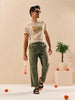 Sinsay Men’s Olive Green Comfort Trousers | Sinsay in Lebanon