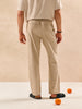 Sinsay Men's Beige Straight Fit Trousers | Sinsay In Lebanon