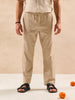 Sinsay Men's Beige Straight Fit Trousers | Sinsay In Lebanon