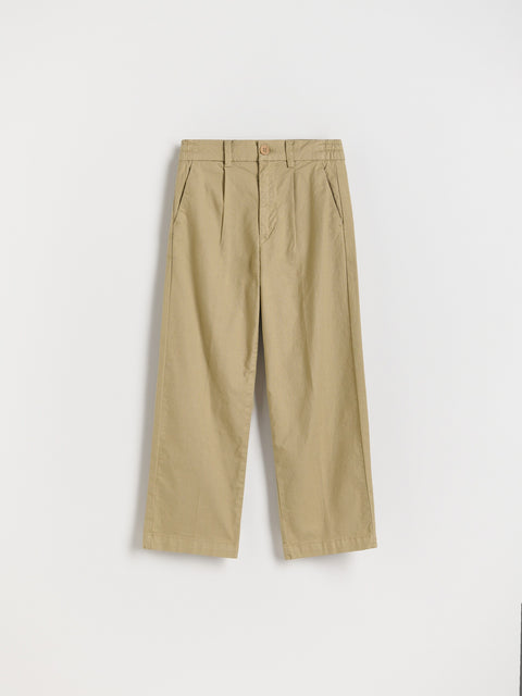 Reserved Boy's Beige Cotton Chino Pants | Reserved In Lebanon