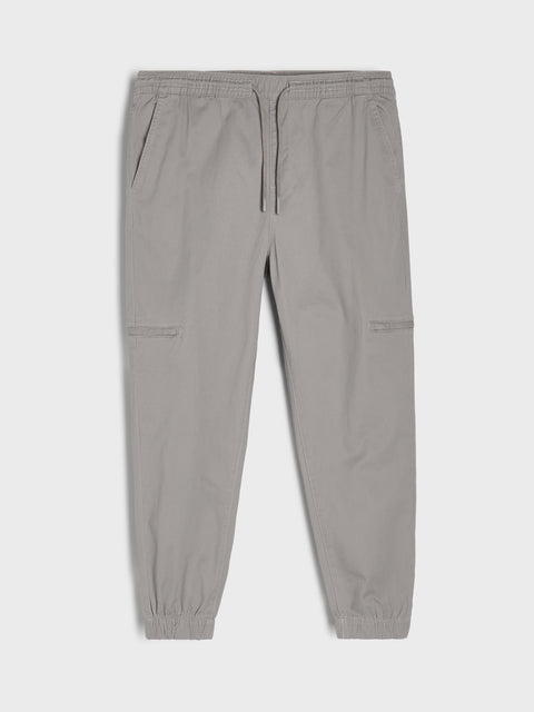 Sinsay Men's Light Gray Regular Fit Jogger|Sinsay In Lebanon