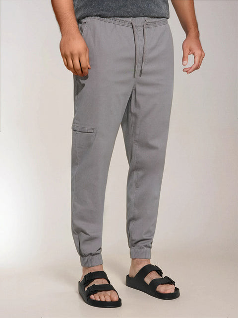 Sinsay Men's Light Gray Regular Fit Jogger|Sinsay In Lebanon