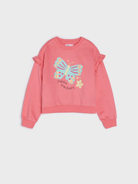 Sinsay Girl's Coral Butterfly-Painted Sets | Sinsay In Lebanon