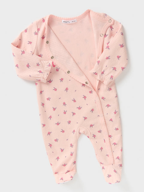 Sinsay Baby Girl's Pink Openwork Knit Overall | Sinsay In Lebanon