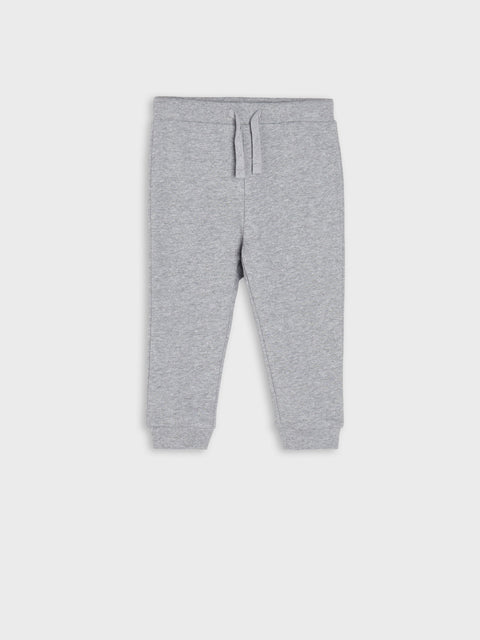 Gray sweatpants on a white background