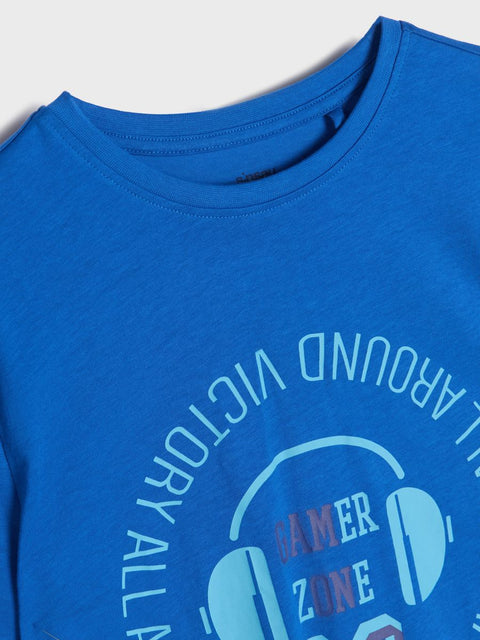 Sinsay Boy's Royal Blue T-Shirt | Sinsay In Lebanon