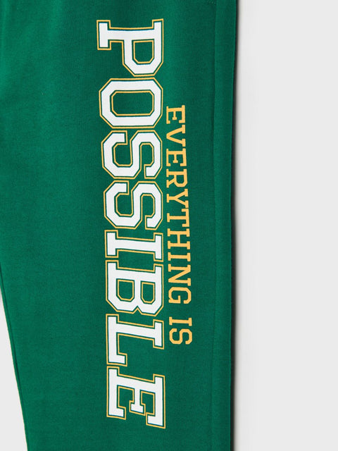 Sinsay Boy's Teal Green Jogger Sweatpants | Sinsay In Lebanon