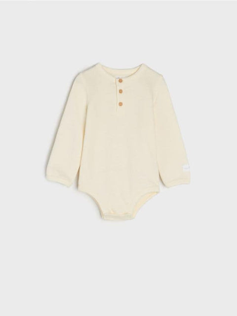 Sinsay Baby Beige Bodysuit ANFK925