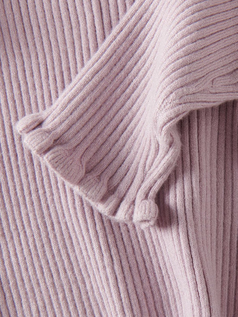 Reserved Baby Girl's Light Purple Wool Sweater | Reserved In Lebanon